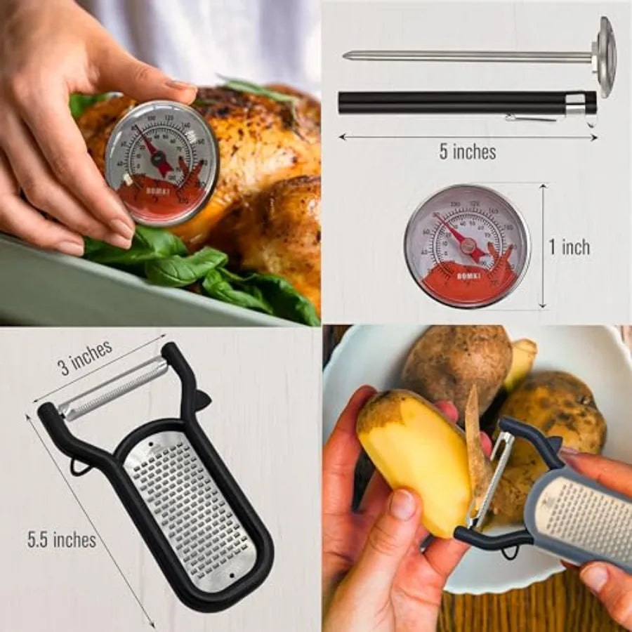 Outdoor Grilling & BBQ Utensil Set — Glamping-Ready Kit