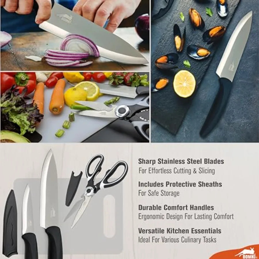 Outdoor Grilling & BBQ Utensil Set — Glamping-Ready Kit