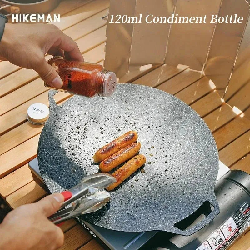 12-Piece Camping Spice Bottle Set — Portable Outdoor Seasoning Kit