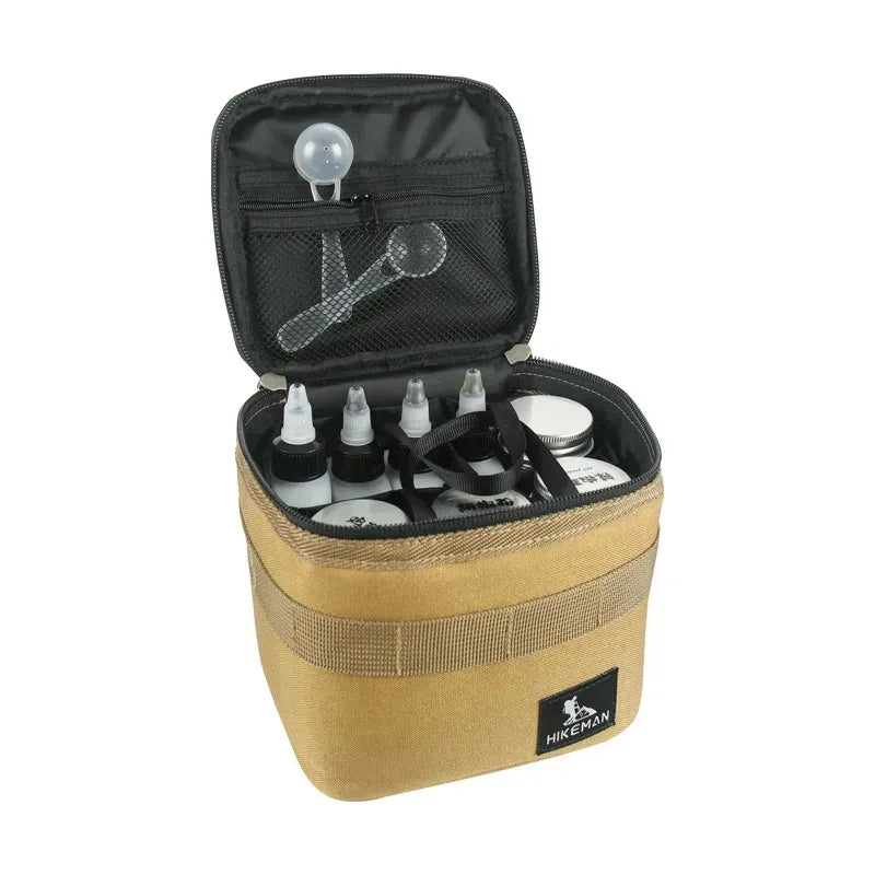 12-Piece Camping Spice Bottle Set — Portable Outdoor Seasoning Kit