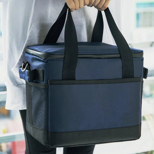 Large Insulated Cooler Bag — Portable Thermal Food & Drink Carrier