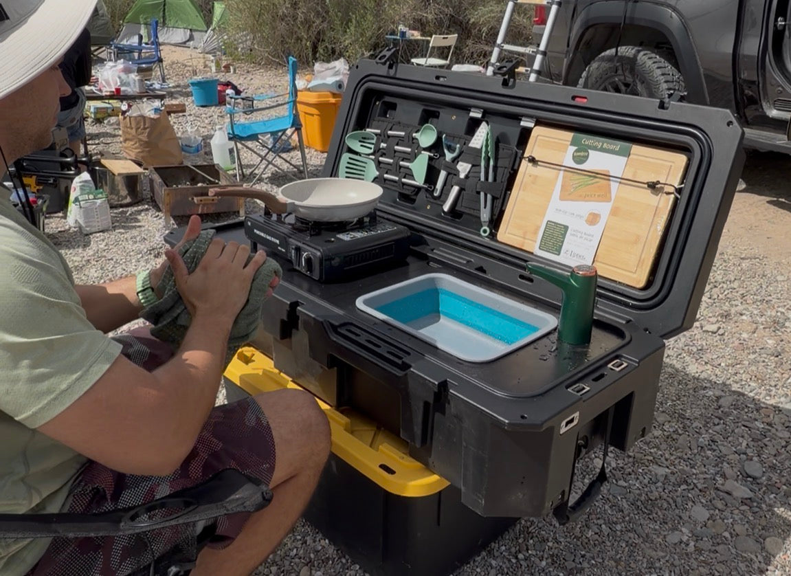 How to Set Up a Camp Kitchen in Under 30 Seconds (Step-by-Step)