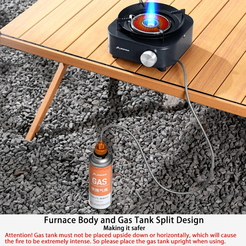 BISINNA 4000W Infrared Split-Type Portable Gas Burner