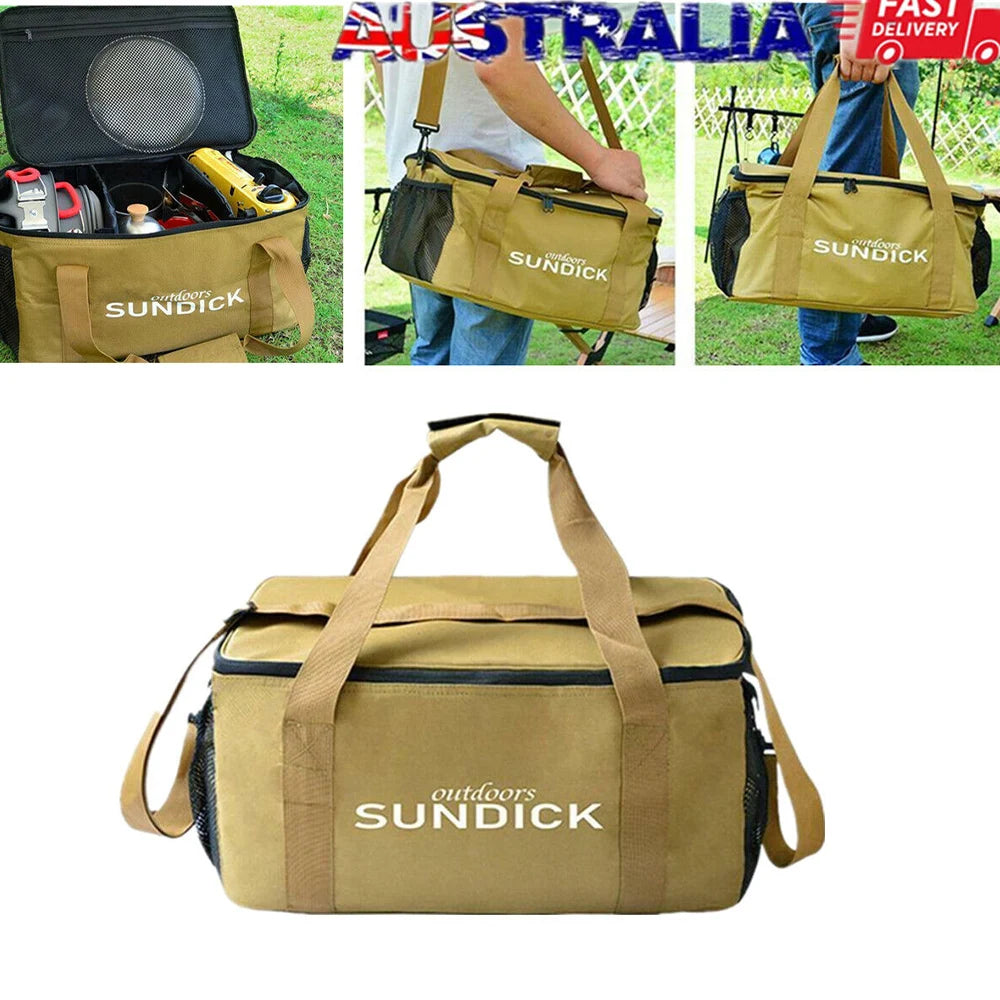 Outdoor Picnic Cooler Bag — Thermal Insulated Organizer Tote