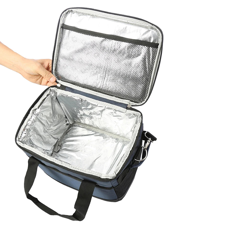 Large Insulated Cooler Bag — Portable Thermal Food & Drink Carrier