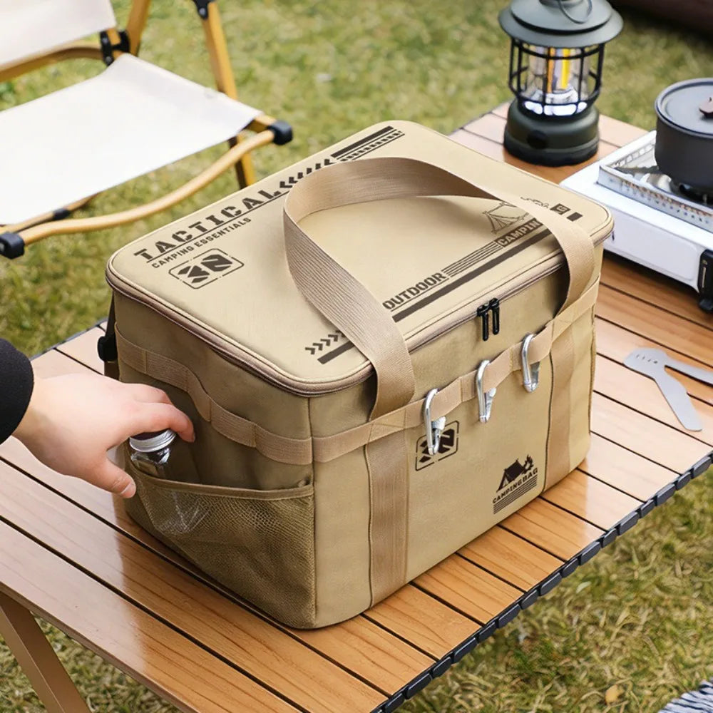 Waterproof Camping Storage Bag — Large Outdoor Cookware Organizer