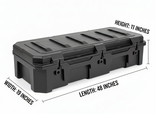 Setting up the camp kitchen takes longer than cooking the meal.