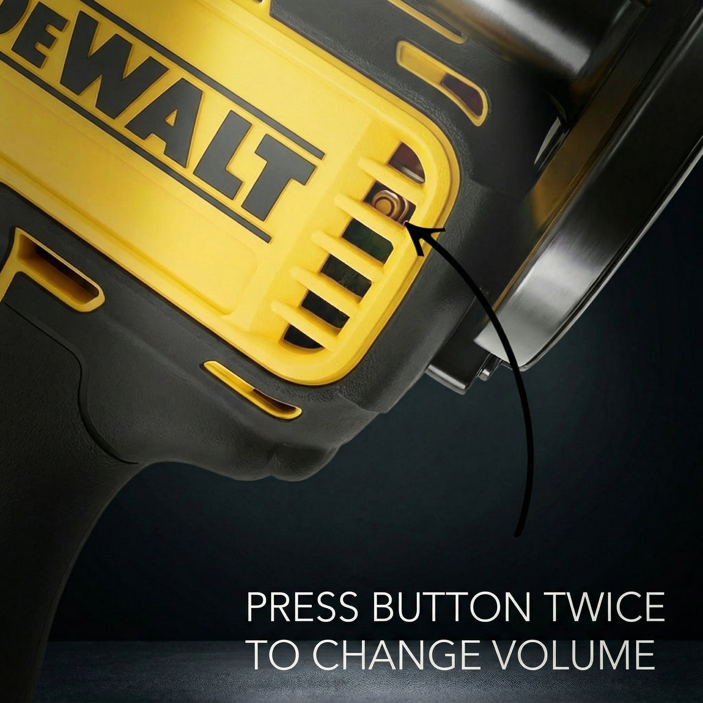 Dual wildlife deterrent camp horn that runs on a DeWalt® 20V battery